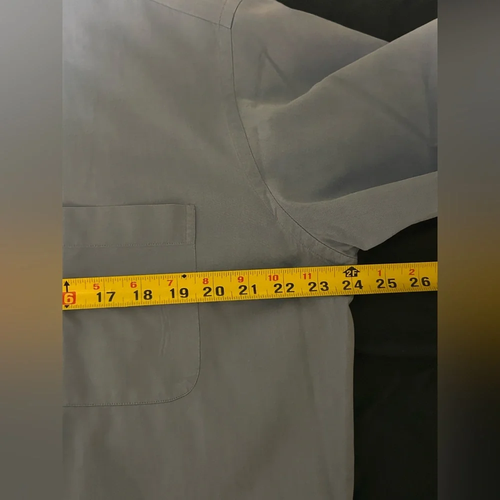 Ermenegildo Zegna French Blue Dress Shirt Men’s 16 41 Neiman Marcus Business - Picture 9 of 13